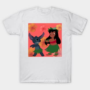 Lilo and Stitch (colored) T-Shirt